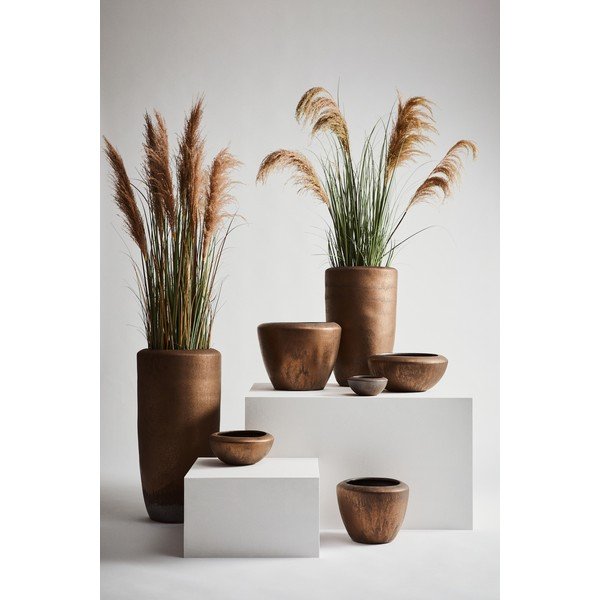 Set di vasi per fiori in terracotta 3 pz ø 36 cm Pathom – Bizzotto-image-1