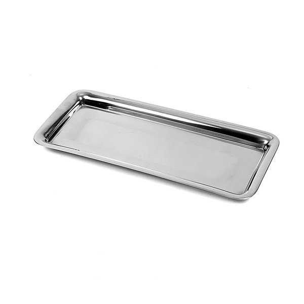 Vassoio in acciaio inox 17x38,5 cm Long – Orion-image-2