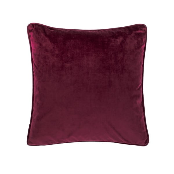 Cuscino viola scuro vellutato, 45 x 45 cm - Tiseco Home Studio