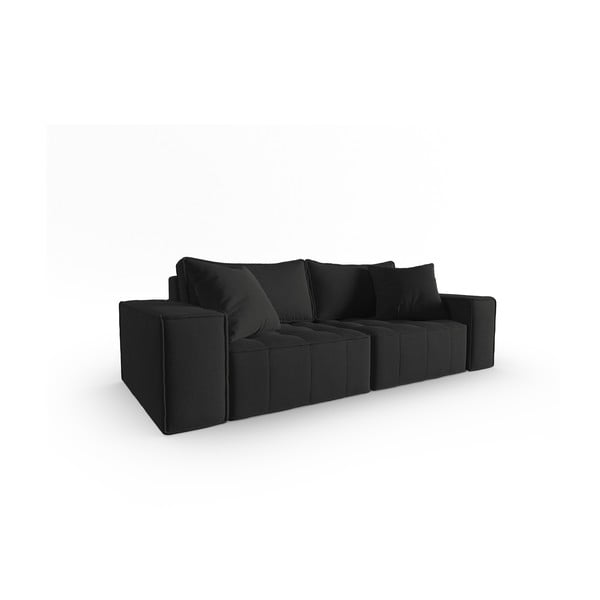 Divano nero 212 cm Mike - Micadoni Home-image-2
