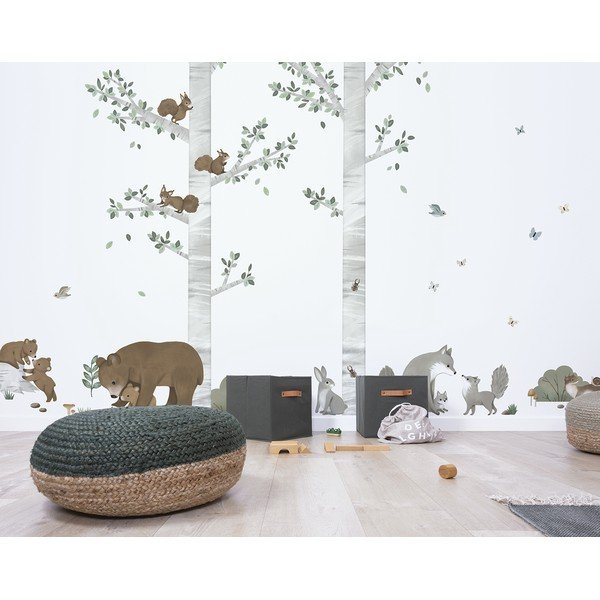 Foglio adesivo 64x40 cm Moutain Animals - Lilipinso-image-2