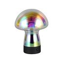 Lampada da tavolo LED con paralume in vetro (altezza totale 18 cm) Dooley – Reality