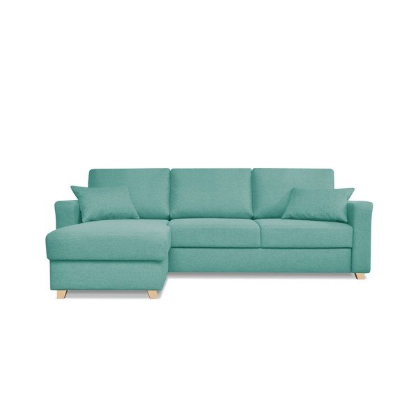 Mentolově zelená rozkládací pohovka Cosmopolitan design Nice