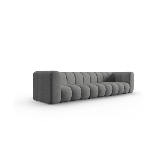 Divano grigio 318 cm Lupine - Micadoni Home-image-2