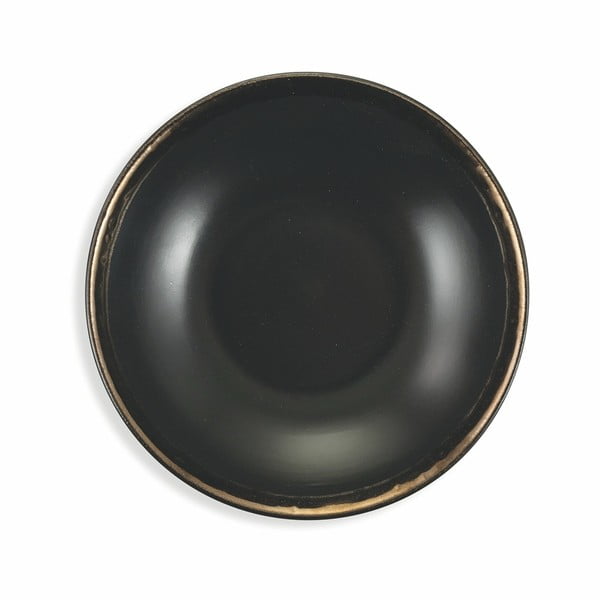 Set di 18 pezzi in gres nero Villa d'Este Naima - VDE Tivoli 1996-image-3