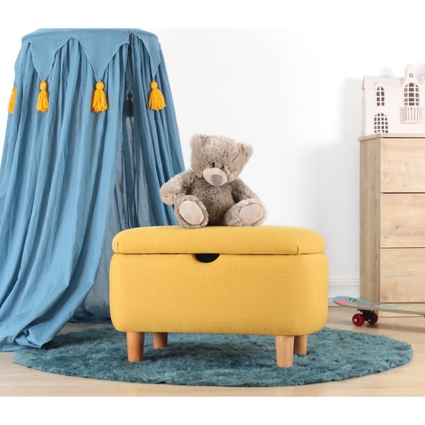 Pouf giallo per bambini Moouv - Artie-image-2