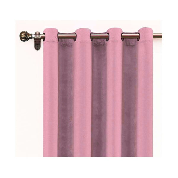 Tenda di velluto rosa, 140 x 260 cm - Velvet Atelier