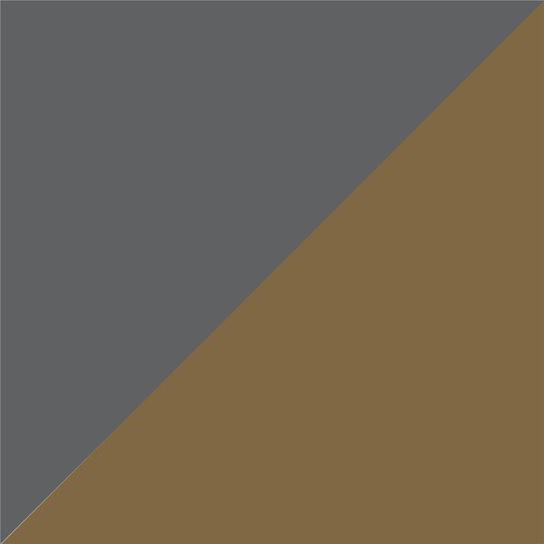 Scaffale in grigio-oro Ella Camila - CosmoLiving by Cosmopolitan-image-1