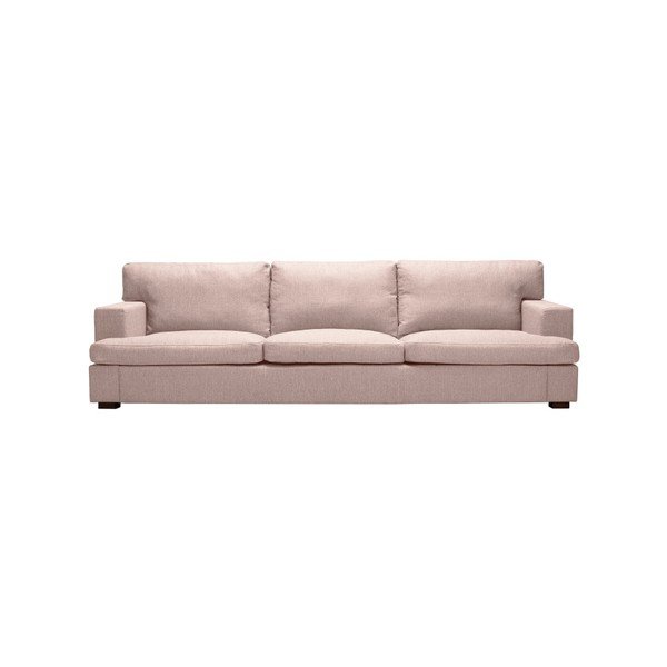 Světle růžová pohovka Windsor & Co Sofas Daphne, 235 cm