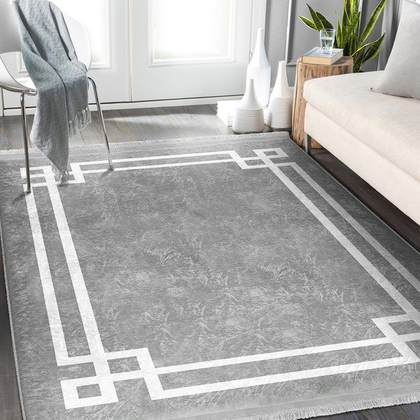 Tappeto grigio 160x230 cm - Mila Home-image-2