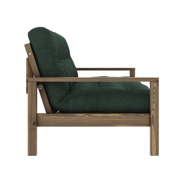 Divano letto verde scuro 205 cm Knob - Karup Design-image-4