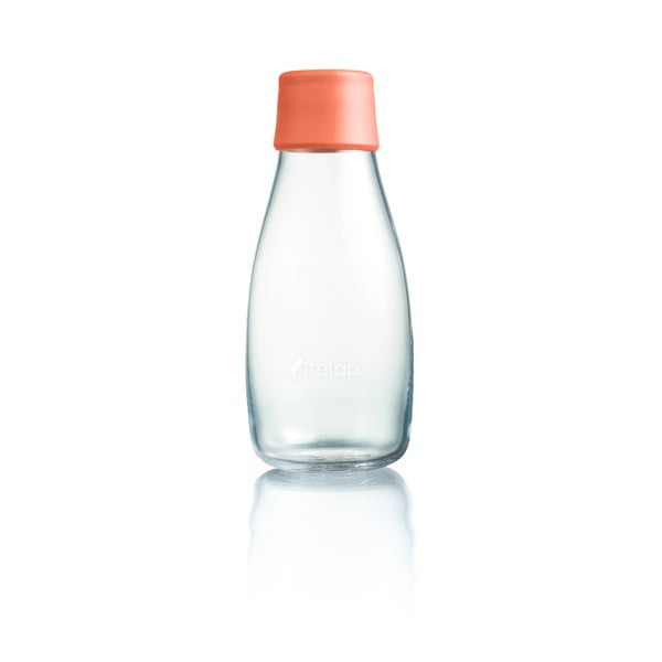 Bottiglia di vetro arancio albicocca , 300 ml - ReTap