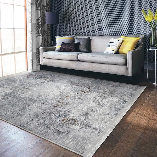 Tappeto grigio 160x230 cm - Mila Home-image-4