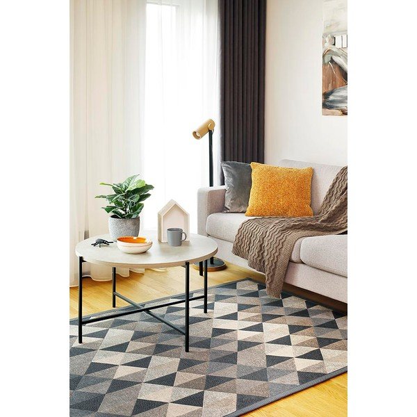 Tappeto bifacciale grigio , 80 x 250 cm Kiva - Narma-image-3