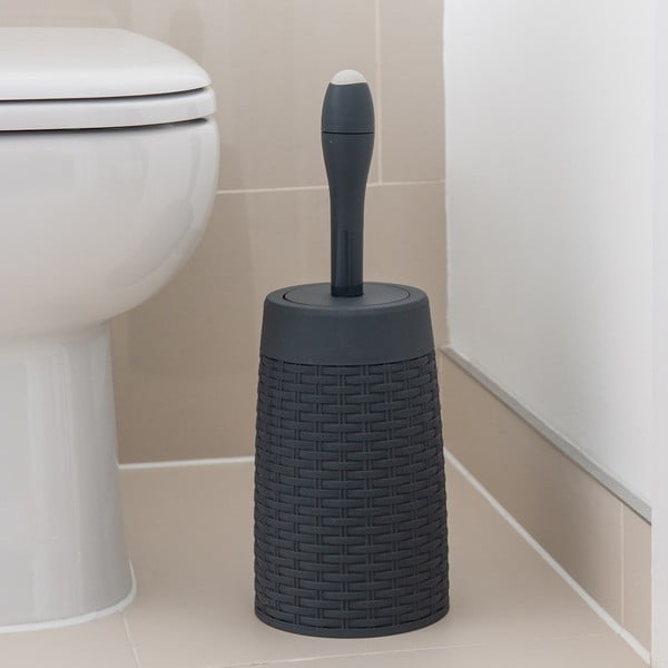 Scopino WC in plastica grigio – Addis-image-1