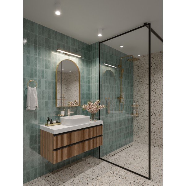 Lampada da parete a LED in argento Catania - GTV-image-2