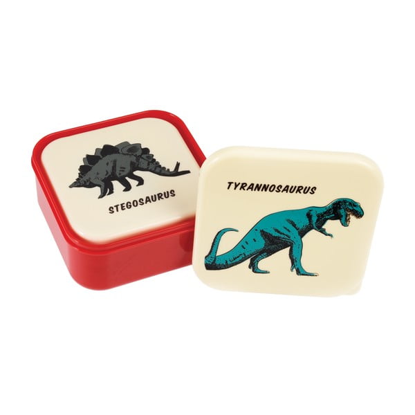 Set di 3 scatole per snack Prehistoric Land - Rex London-image-2