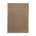 Tappeto marrone in lana tessuto a mano 120x170 cm Gatsby – Flair Rugs