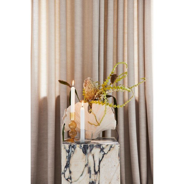 Portacandele in vetro arancione - Bahne & CO-image-4