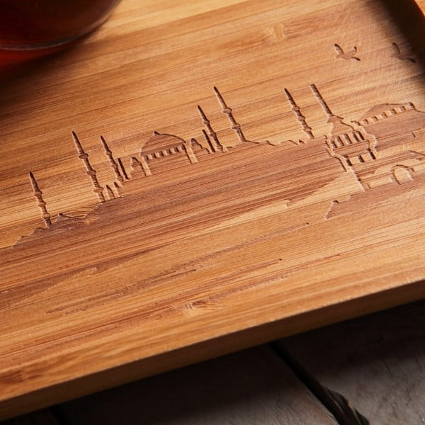 Vassoio da portata in bambù Veggie - Bambum-image-1