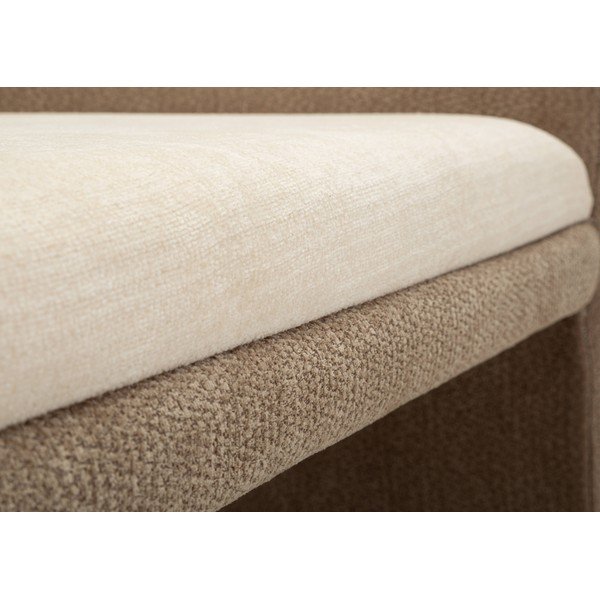 Panchina marrone/beige Nordic Style – Mauro Ferretti-image-3
