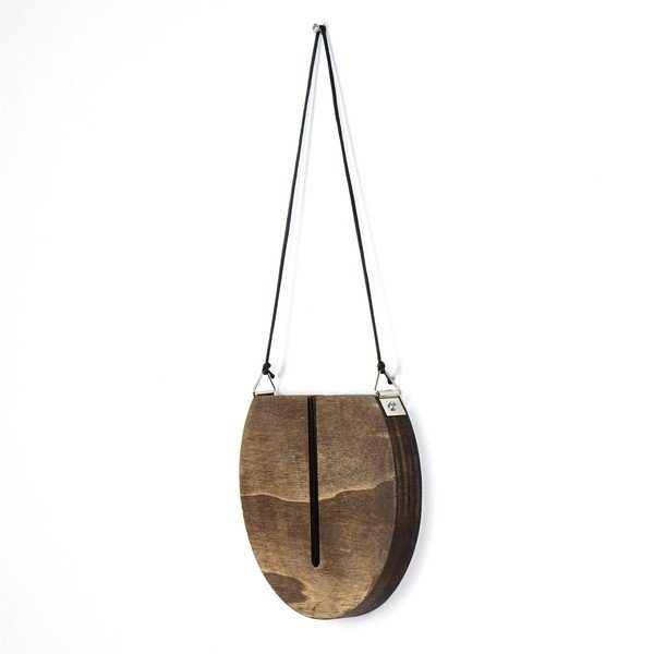 Vaso di legno in colore naturale - Kate Louise-image-4