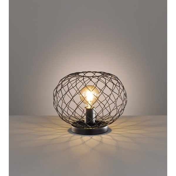 Lampada da tavolo nera Justin - Fischer & Honsel-image-2