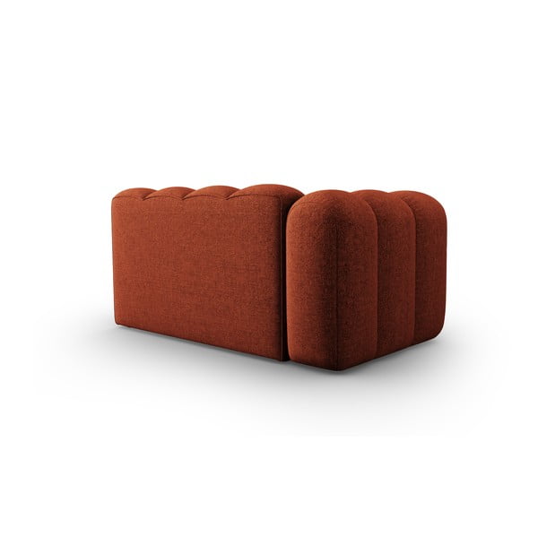 Divano componibile color mattone (con penisola a sinistra) Lupine – Micadoni Home-image-3