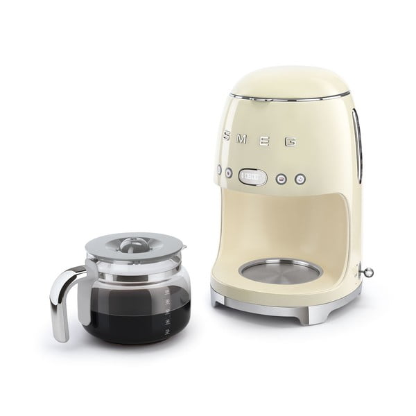 Macchina per caffè filtro bianco crema 50's Retro Style - SMEG-image-2