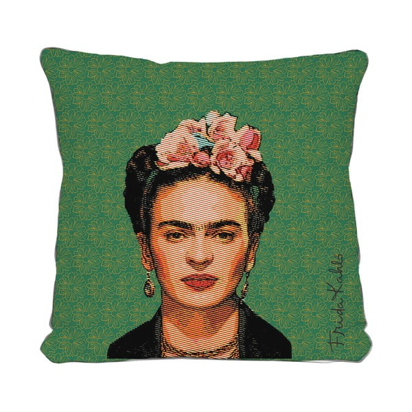 Cuscino verde , 45 x 45 cm Frida - Madre Selva