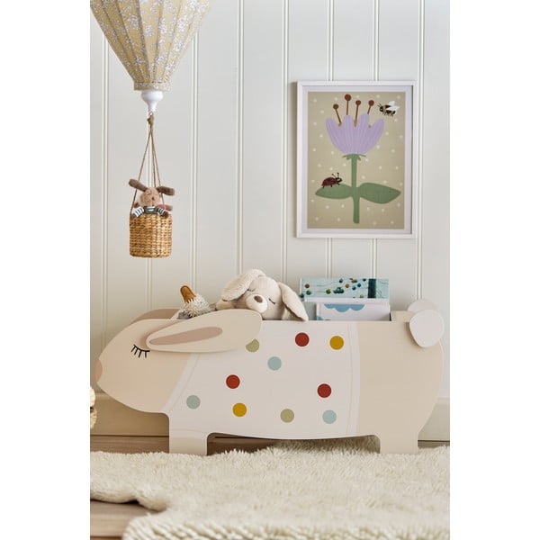 Libreria per bambini color crema 87x38x32 cm Villja – Bloomingville Mini-image-2