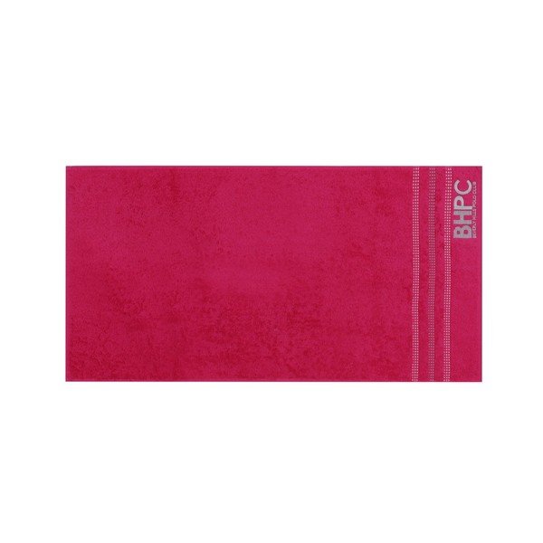Set di due asciugamani a righe fucsia, 90 x 50 cm Botanik - Beverly Hills Polo Club-image-4