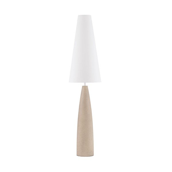 Lampada da terra bianca/color crema (altezza totale 130 cm) Mizu – Nova Luce