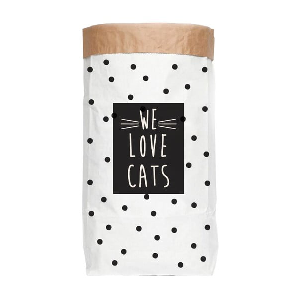 Borsa di carta riciclata Love Cats We Love Cats - Really Nice Things