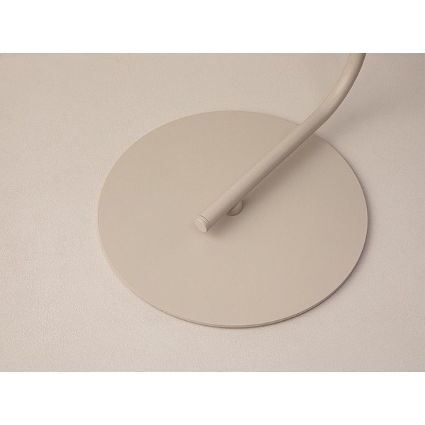 Lampada da tavolo color crema in metallo (altezza totale 42 cm) Nocte – Micadoni -image-3