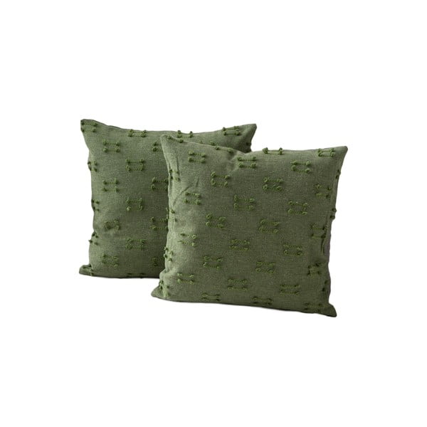 Federe decorative in set 2 pz 43x43 cm Tuffet – Mioli Decor