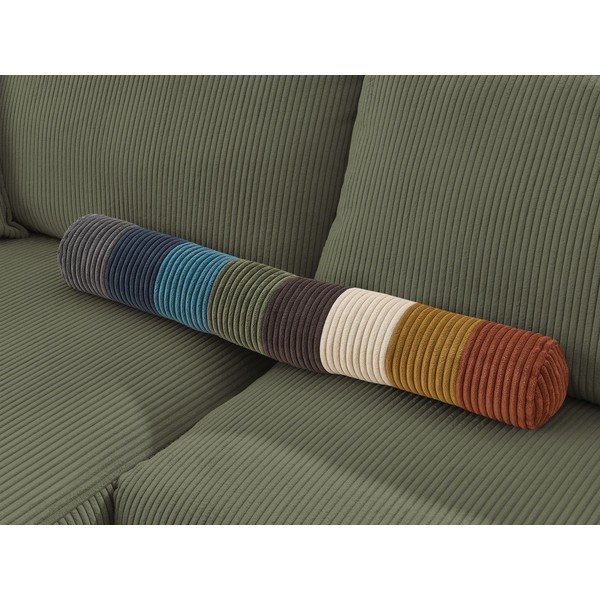 Modulo divano in velluto a coste variabile verde chiaro Nihad modular - Bobochic Paris-image-3