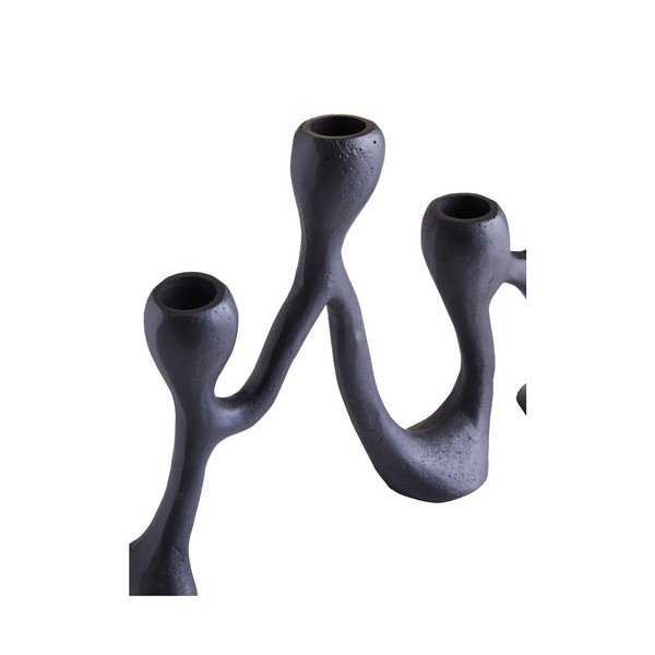 Portacandela in metallo Prato – Premier Housewares-image-2