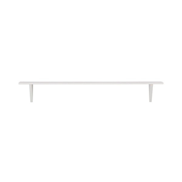 Mensola da parete in legno di pino massiccio bianco Jamie - Støraa