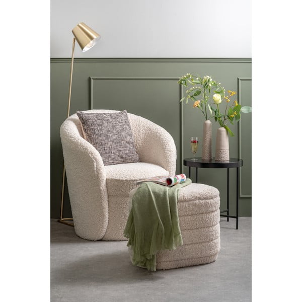 Poltrona bianca Cuddly - Leitmotiv-image-1