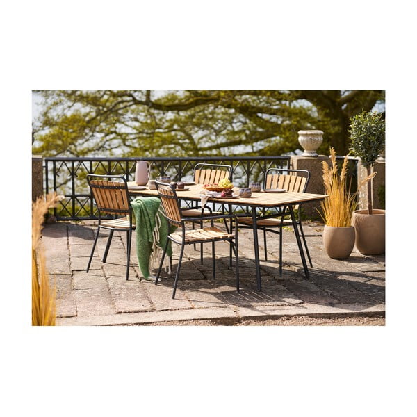 Coperta verde in misto lana 130x170 cm Carmel – House Nordic-image-3