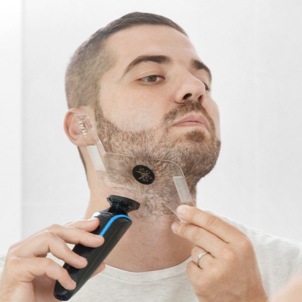 Modello di barbiere hipster per la rifinitura della barba - InnovaGoods-image-1