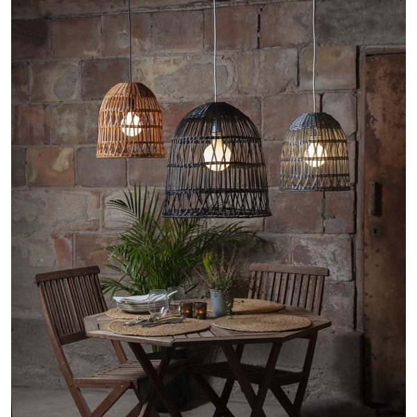 Paralume nero ø 48 cm Knute - Star Trading-image-4