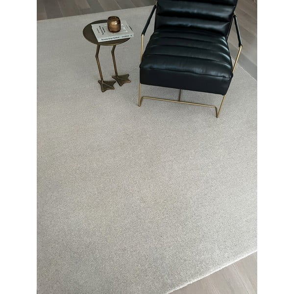 Tappeto in lana crema 240x340 cm Calisia M Smooth - Agnella-image-1