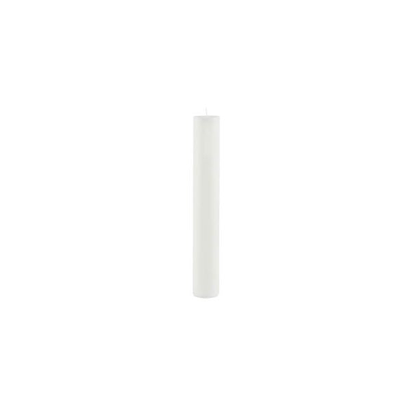 Candela lunga bianca Ego Dekor Cylinder , durata di combustione 28 h Pure - Ego Dekor
