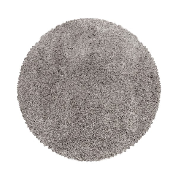 Tappeto rotondo marrone chiaro ø 80 cm Fluffy - Ayyildiz Carpets