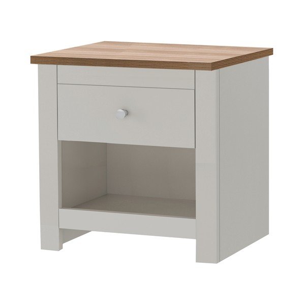 Comodino bianco Emerald - Støraa-image-2