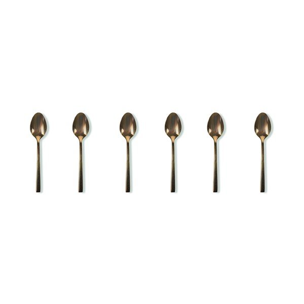 Set di 6 cucchiaini da tè Villa d'Este Lexinghton Copper Lexington - VDE Tivoli 1996-image-2