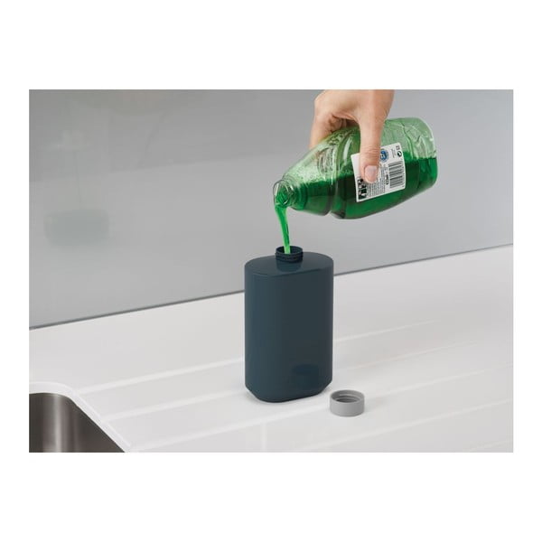 Distributore di detersivo grigio SinkBase Plus SinkBase™ Plus - Joseph Joseph-image-2