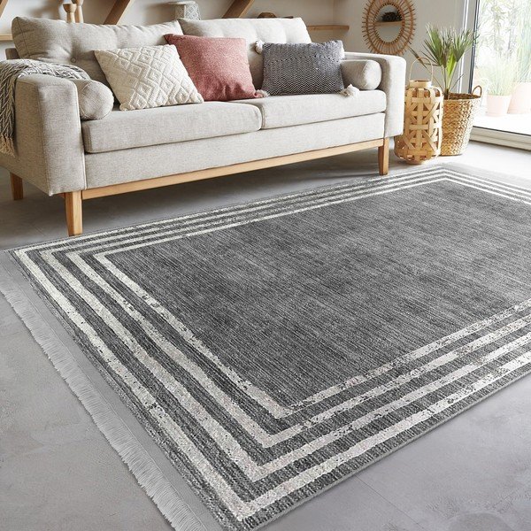 Tappeto grigio 80x150 cm - Mila Home-image-4